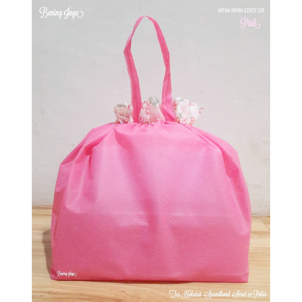 

Tas Hajatan Goodie Bag Serut 22 Polos