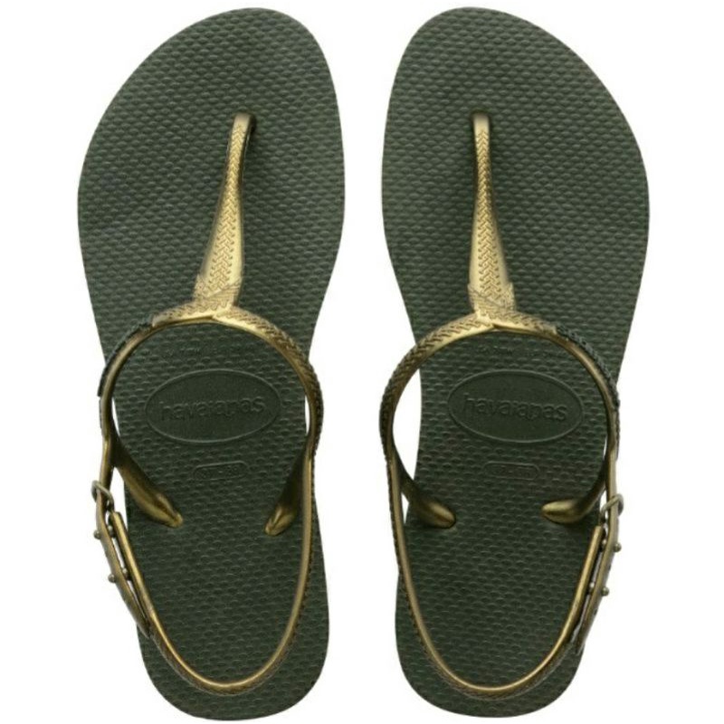 HAVAIANAS SANDAL JEPIT GREEN OLIVE