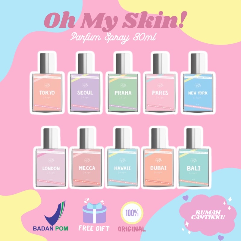 ohmyskin parfum edp 30ml oh my skin