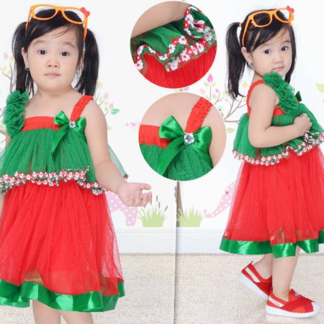 Xmass dress green