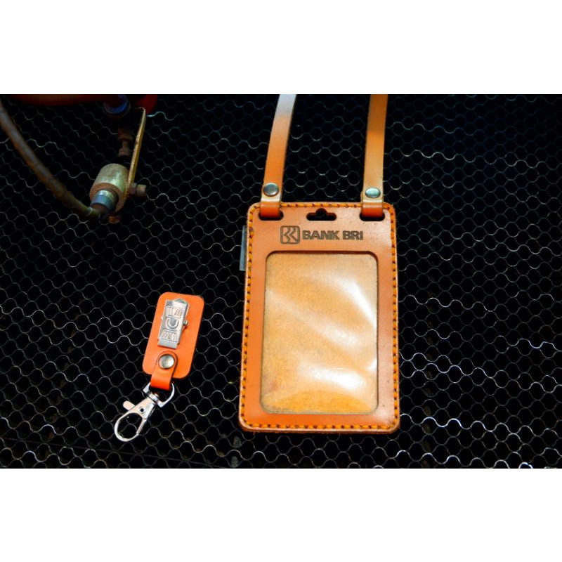 

ID CARD HOLDER 2LAPIS kulit sapi asli 2slot murah