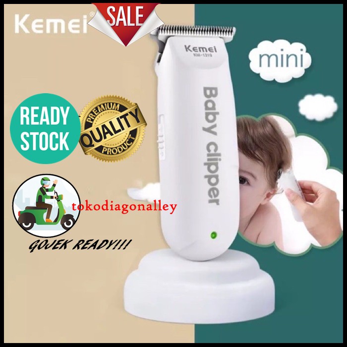 Clipper Rambut Bayi Anak Alat Cukur Kemei Mini USB Baterei