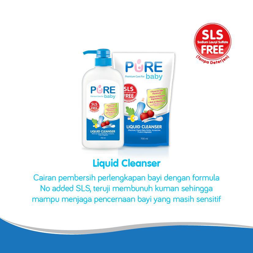 Pure Baby Liquid Cleanser 700 ml - PROBABY Cleanser/ Sabun Cuci Botol / Pure BB Liquid Cleanser 700 mL