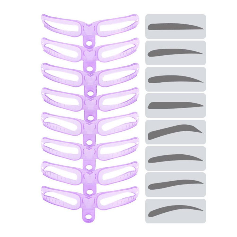 CETAKAN ALIS 8 IN 1 / CETAKAN ALIS GAGANG / EYEBROW TEMPLATE