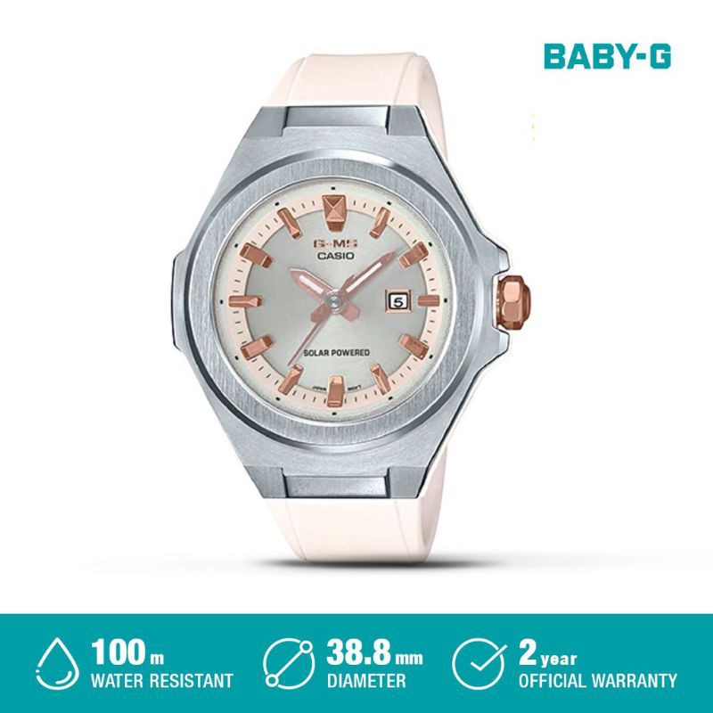 JAM TANGAN WANITA CASIO BABY-G MSG-S500-7ADR