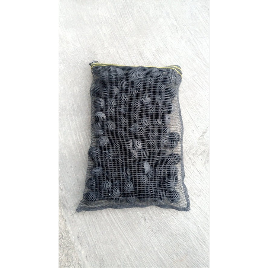 Kantong Jaring Besar Bioball Zeolit Bioring ukuran L Besar (50 x 40 cm)
