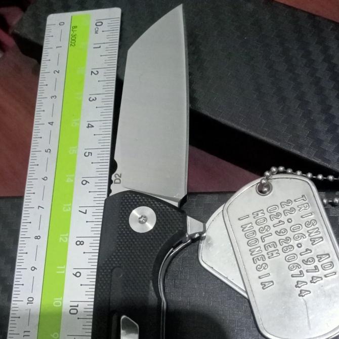 PISAU LIPAT D2 STEEL KNIFE FCVFD65462