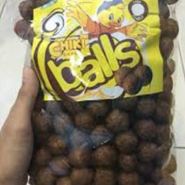 

chiki balls coklat