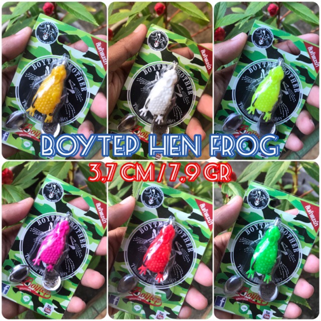 Soft Frog Boytep Hen Frog Original Thailand