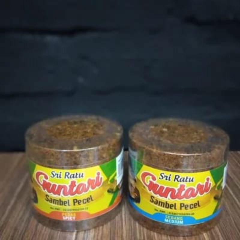 

TERENAK !! Sambal Pecel Guntari Medium 200gr By Sri Ratu SKOMILL