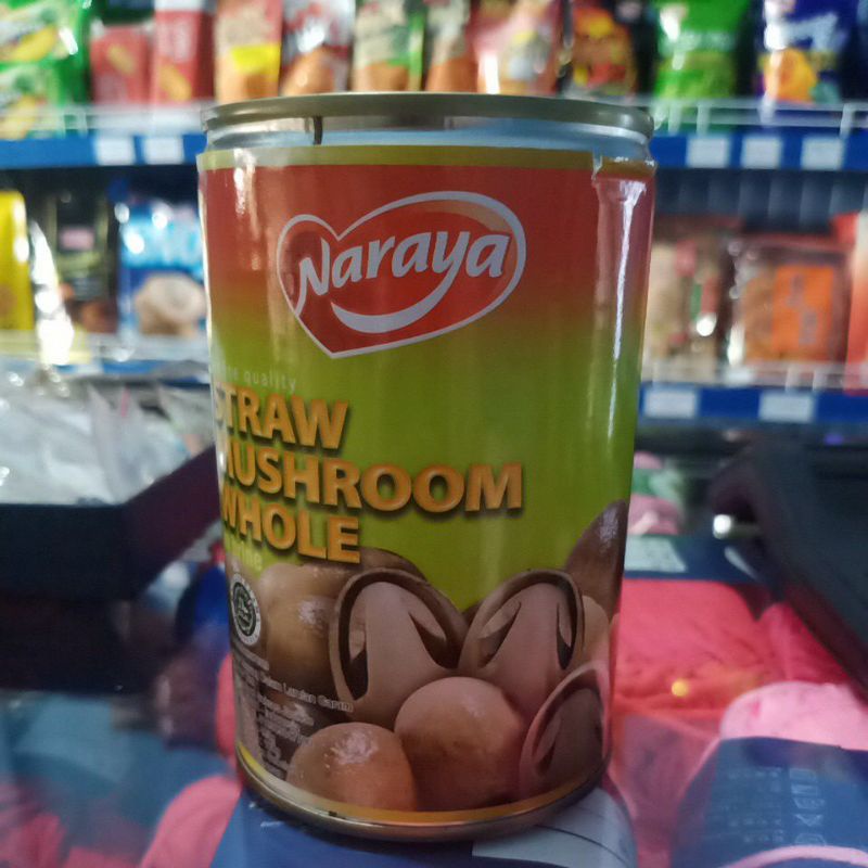 

Naraya straw mushroom / jamur merang kaleng