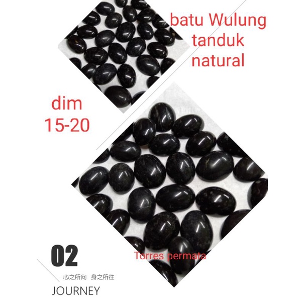 batu Wulung tanduk natural top quality 08
