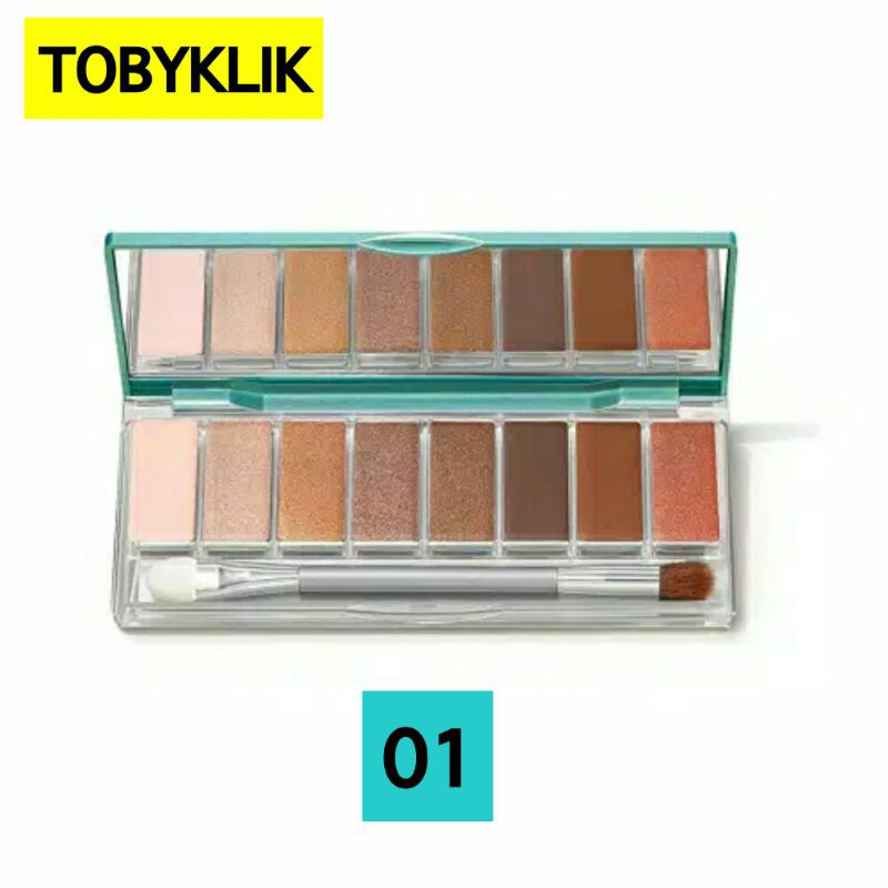 Wardah Exclusive Eye Shadow Pallete 10 g