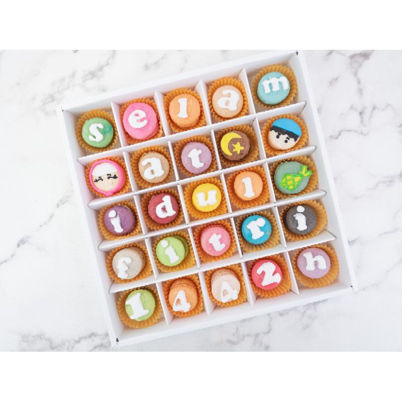 BABY MACARON GIFT 25PCS, HADIAH UNIK MACARON