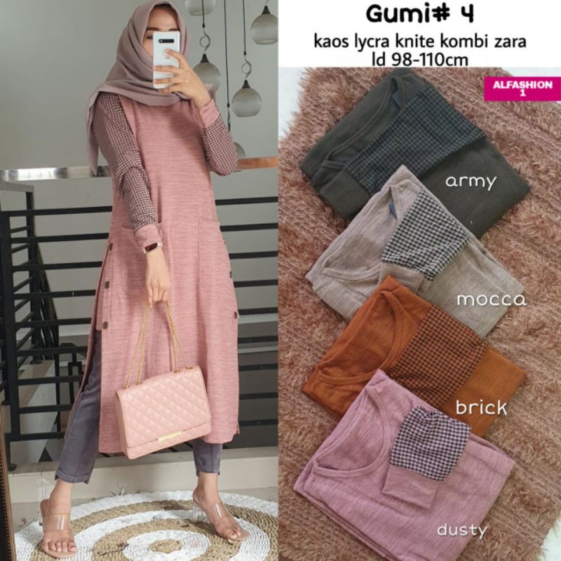 TUNIK GUMI#4 / TUNIK TERBARU
