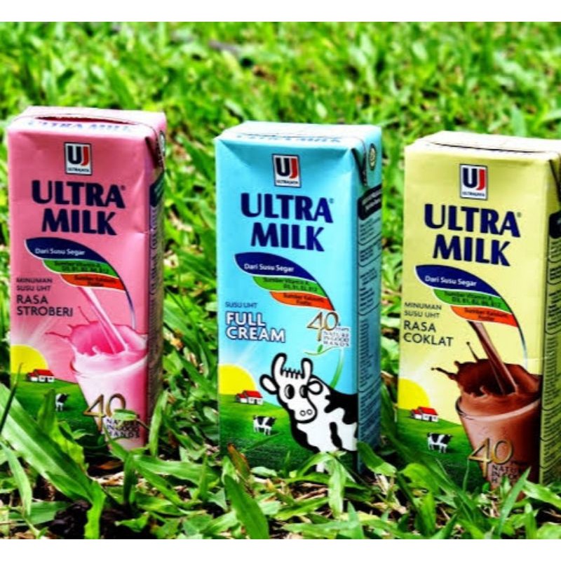 Surabaya Gosend dus 200ml susu cair uht ultra 200 ml