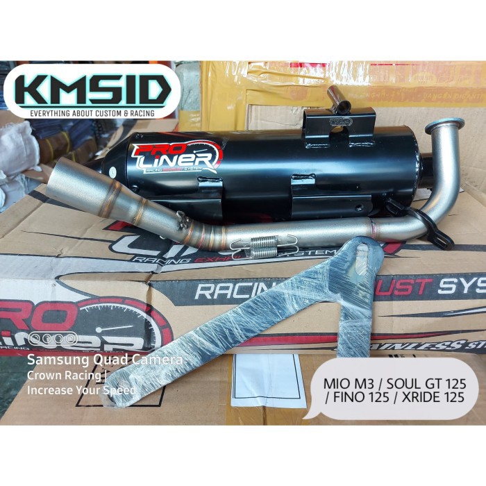 Knalpot Proliner Standard Racing Mio M3 Soul GT 125 Fino 125