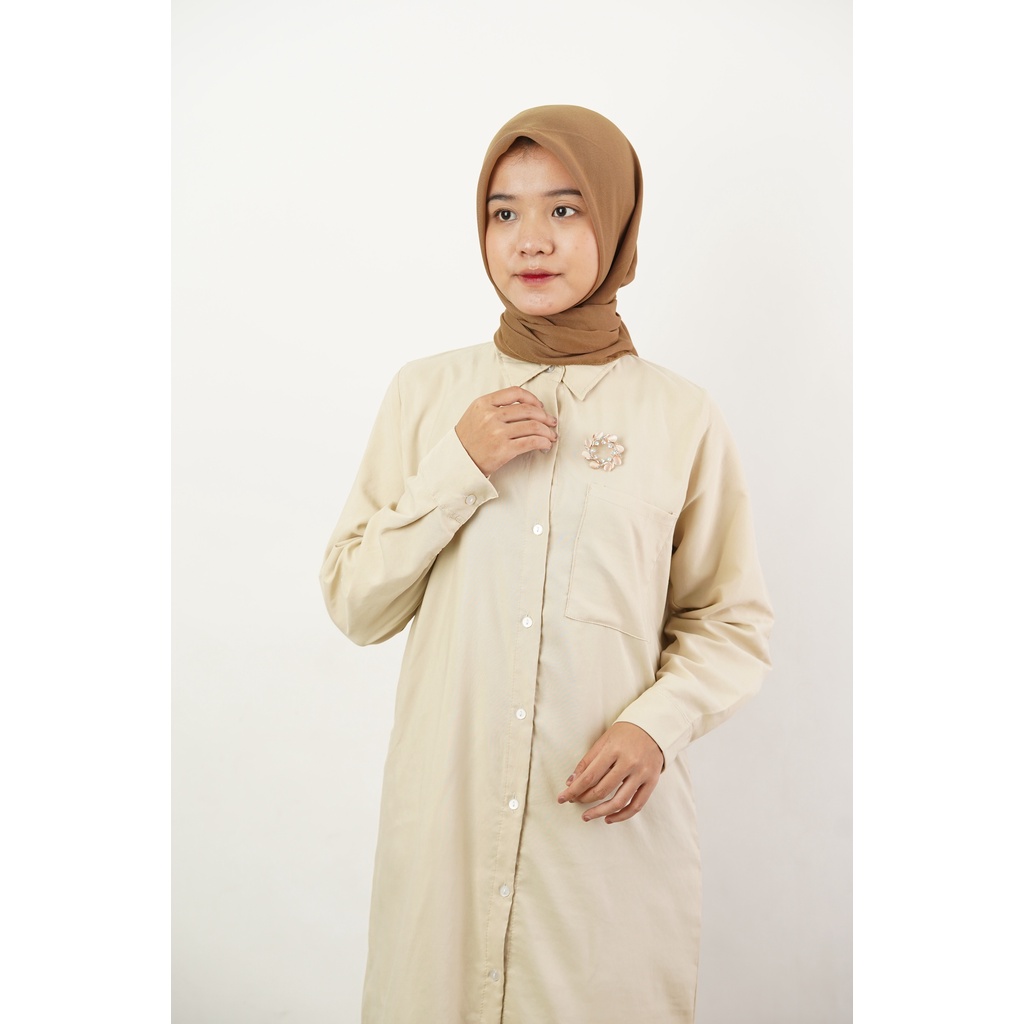 Bros Hijab Bross Peniti Brooch Jilbab Aksesoris Fashion Wanita Perhiasan Muslim BUTIKALUNG 534
