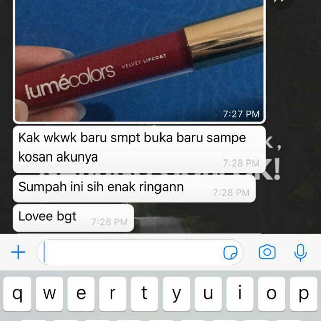 Lipstik Anti Air Lumecolors