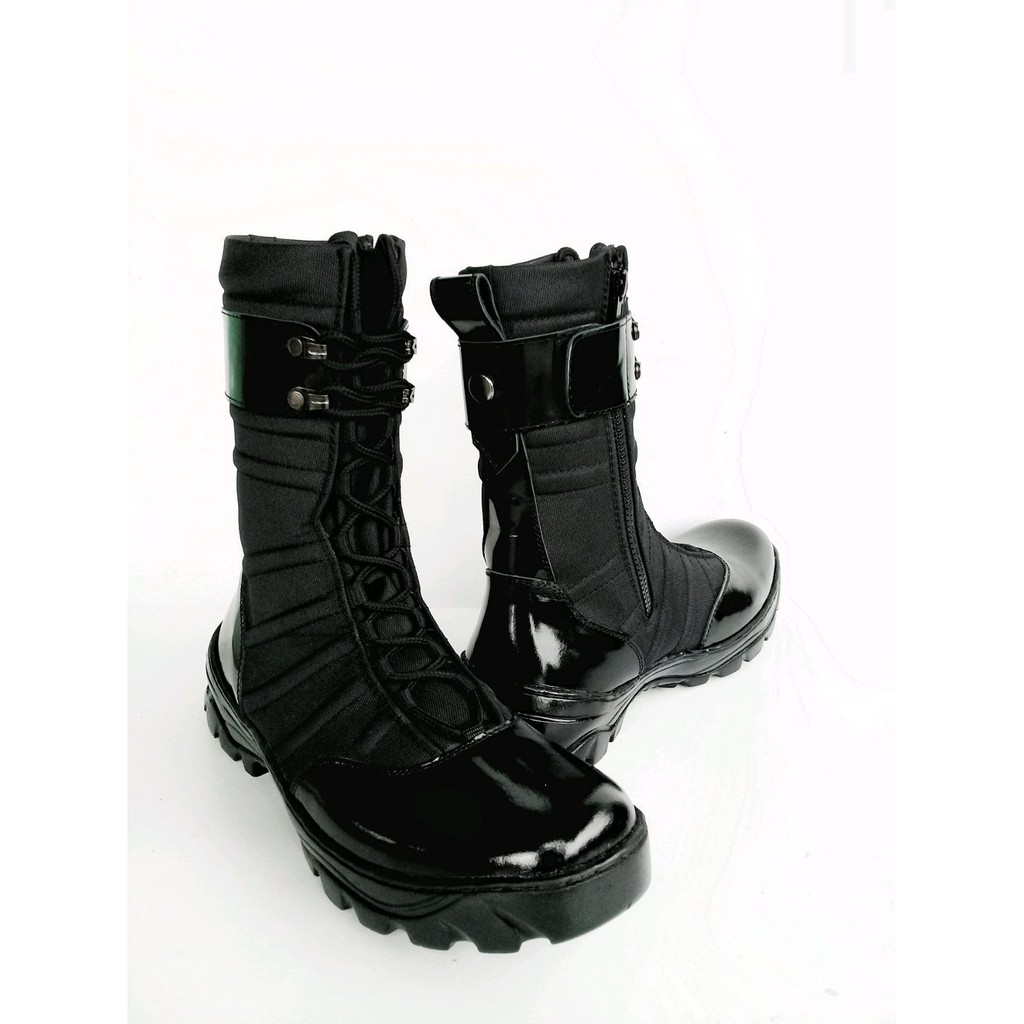  Sepatu  Boots Pdl Ninja  Titan Ori Standar TNI AD Material 