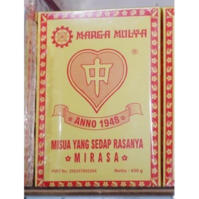 

Misua Marga Mulya/ Misua Cung/ Misoa/MIRASA/Mie Shoa/Mie Panjang Umur