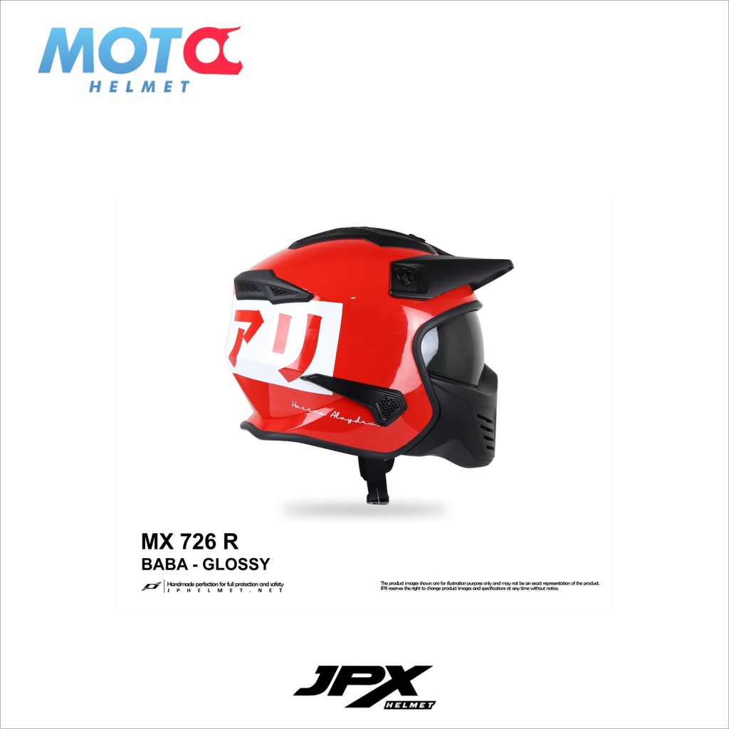 JPX Full Face Mx-726R Baba