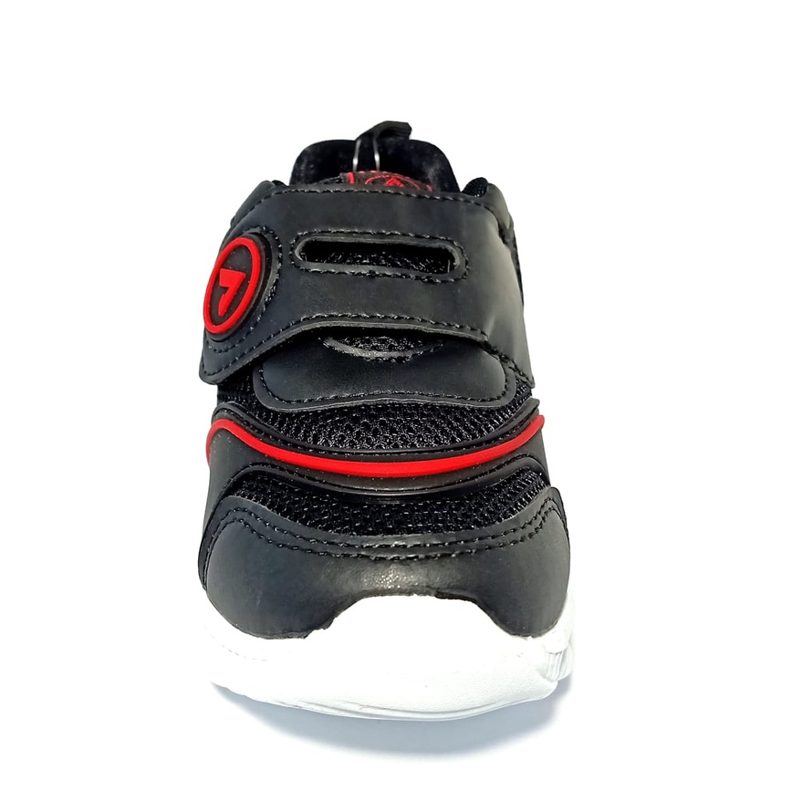LED.Sepatu Anak Cowok Dans Durbin Black 28-31/Sepatu Sneakers Anak Laki Laki Dans Murah Pakai Lampu Warna Warni-2