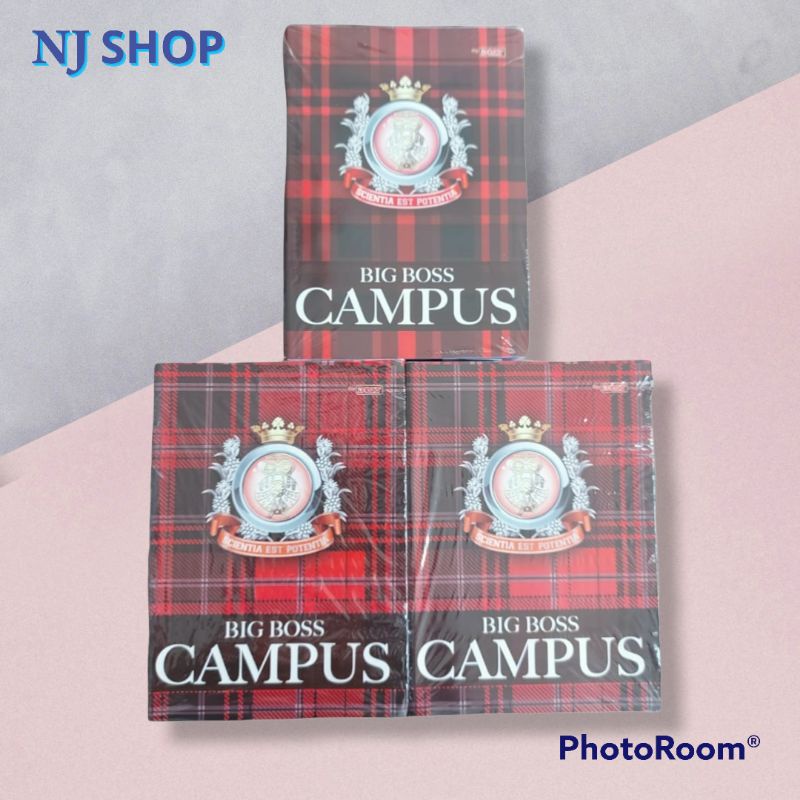 

[BUKU TULIS PER PACK] - Big Boss Campus 50 Lembar ISI 10pcs