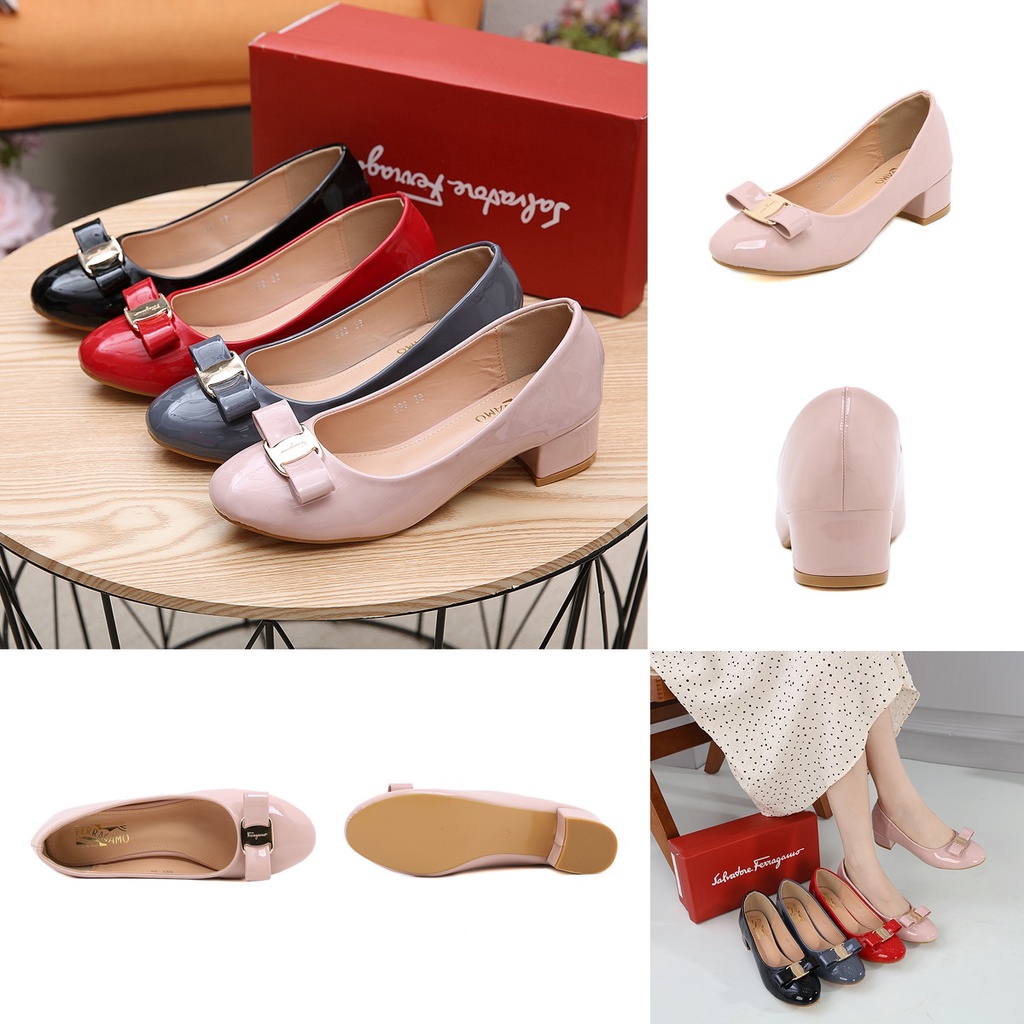 SEPATU WANITA HEELS PLATFORM SHOES 999