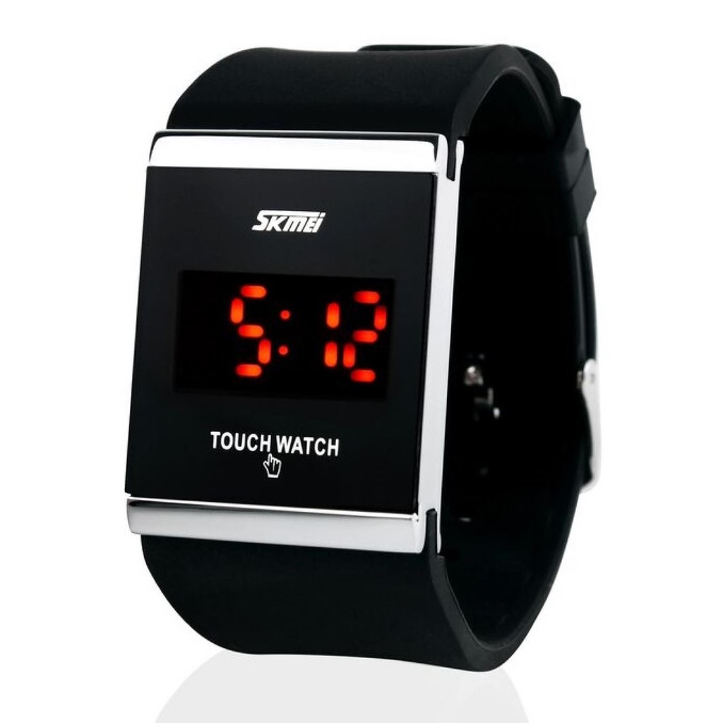 JAM TANGAN SKMEI Touchwatch LED 0983AT HITAM
