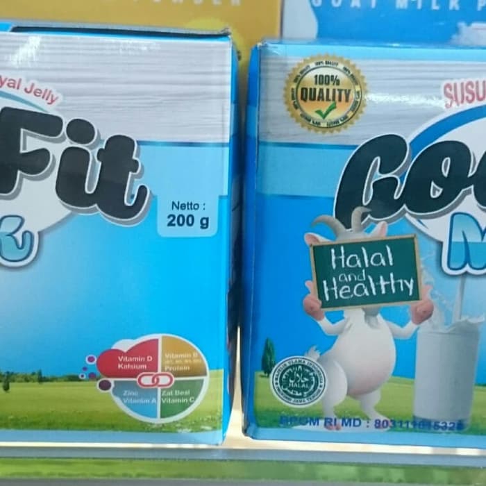 

Susu Kambing Ettawa kadar susu kambing 40%