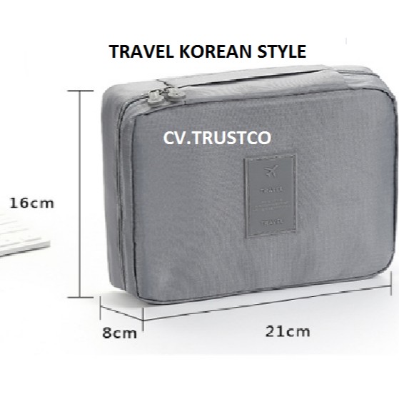 TAS KOSMETIK/ TAS TRAVEL KOREA/ TAS MAKEUP/ TAS MAKEUP TERMURAH BERKUALITAS/ POUCH KOSMETIK