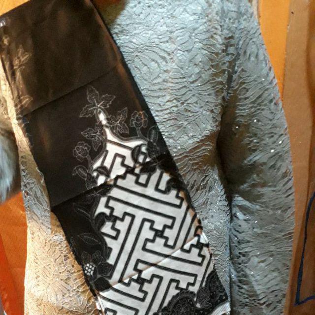 Tasyananu_batik Couple Ayushita Selendang / Pager Bunga Cowok Pendek