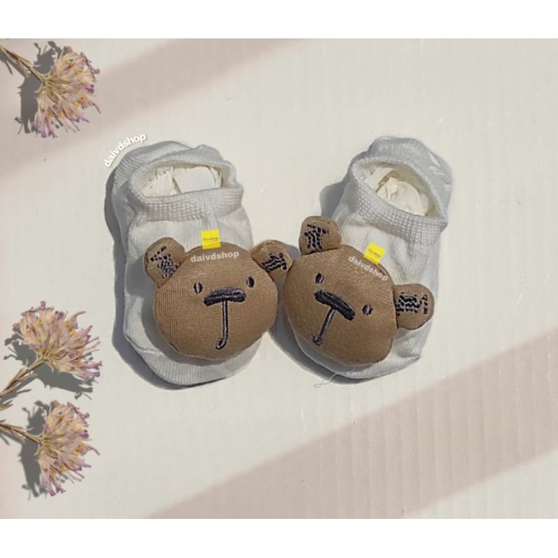 [PER SATU PASANG]Kaos kaki boneka 3D, Kaos kaki anti slip impor boneka lucu, Kaos kaki bayi karakter kaus kaki anak lucu karakter 3D ukuran S M L