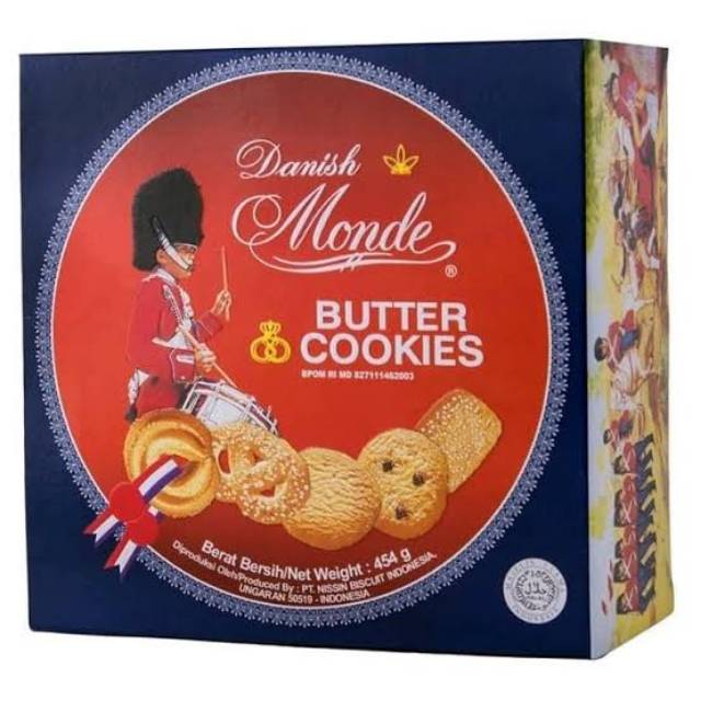 

MONDE BUTTER COOKIES 454gr