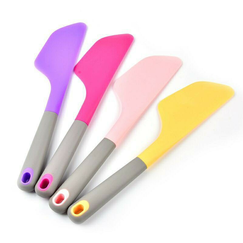 Spatula silicone jumbo besar silikon spatula adonan kue pengaduk adonan sutil baking sodet kitchenware kitchenware premium