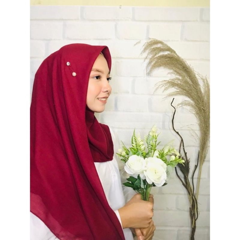 segiempat voal cotton import (tanpa label) harga grosir