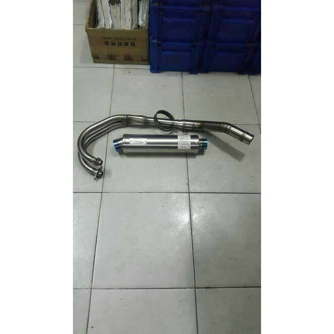 KNALPOT RACING NINJA 250 MEREK CLD KOMPETISI EXHAUSE