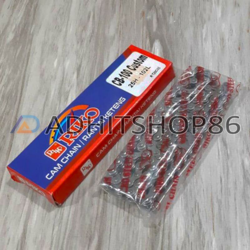 RANTAI KETENG BAHAN TIGER STROKE TIGER RANTAI KAMRAT TIGER  CB 102 MATA GL 102 MATA KETENG 25H 102
