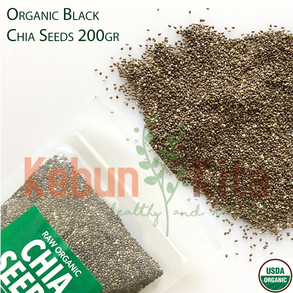 

Organic Black Chia Seeds 200gr (Mexico)