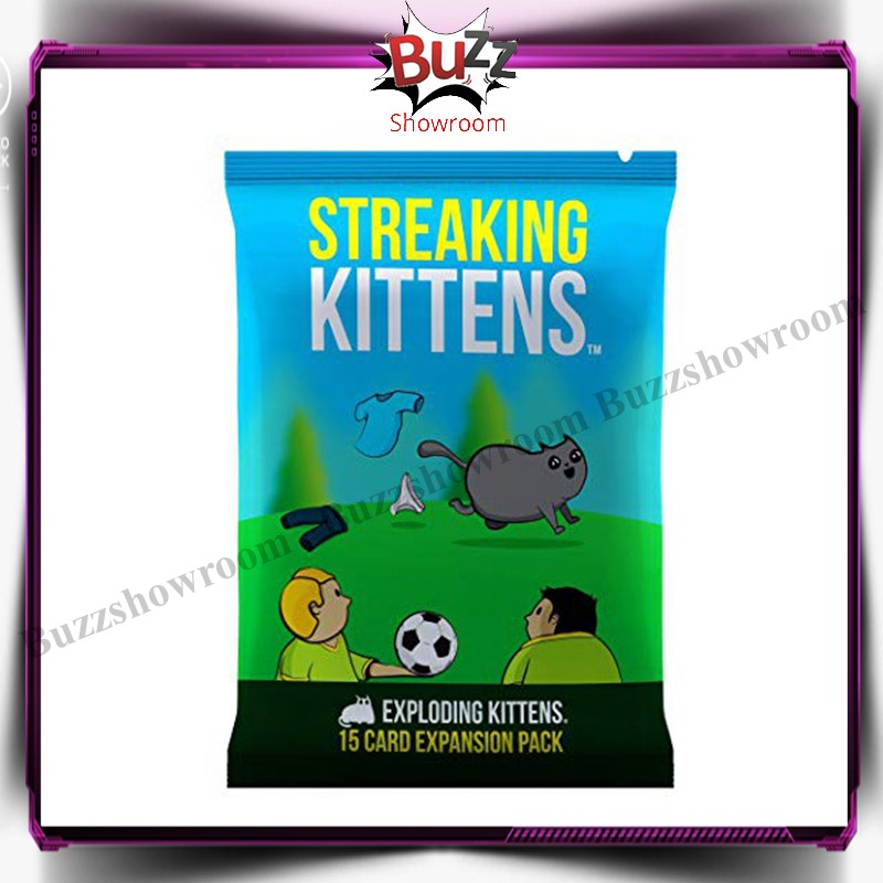 Streaking kittens (2nd expansion to the Exploding kittens) Card Game