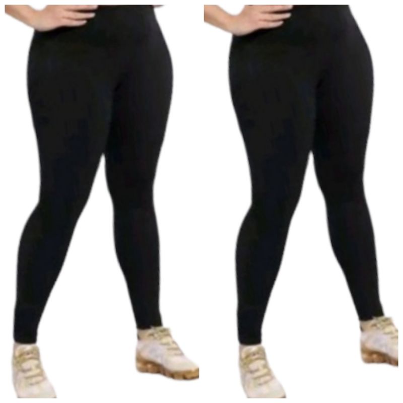 Legging Spandex Katun Korea Premium - Legging Casual Remaja &amp; Dewasa - Legging sport  Tebal Elastis Lembut Adem - Legging Dalaman Gamis - Murah Bagus Nyaman Dipakai