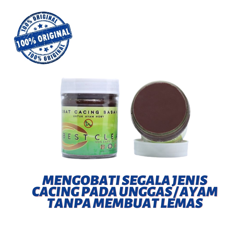 OBAT CACING ayam BASAH BEST CLEAR