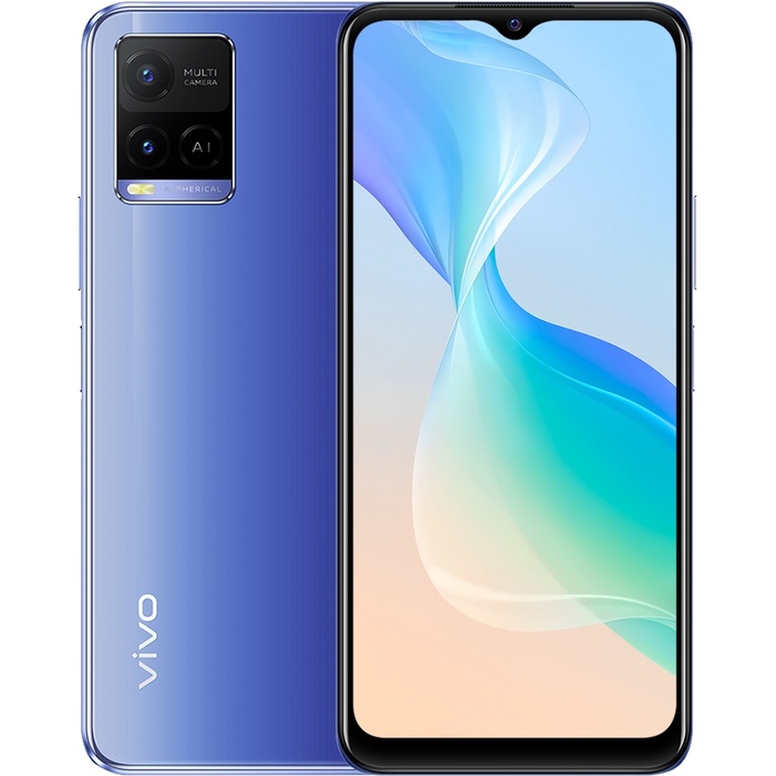 Vivo Y21 VIVO Y21A RAM 4GB +1GB ROM 64GB Garansi Resmi hp vivo y15s 3/32gb Original Handphone vivo murah HP vivo y21 terbaru hp vivo y20 2021 vivo y21s bisa cod bisa cicilan 0% bunga pinjaman Gratis ongkir 100% VIVO Y20 VIVO Y21T 6+2GB 128GB-Y21A Biru 4+64