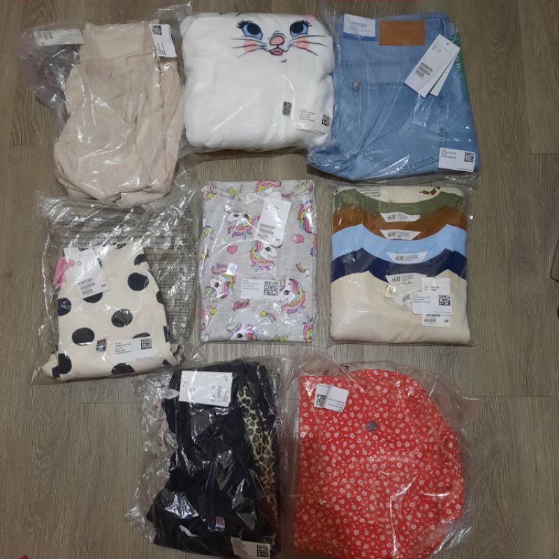 h&m set boy tshirt 5 pack