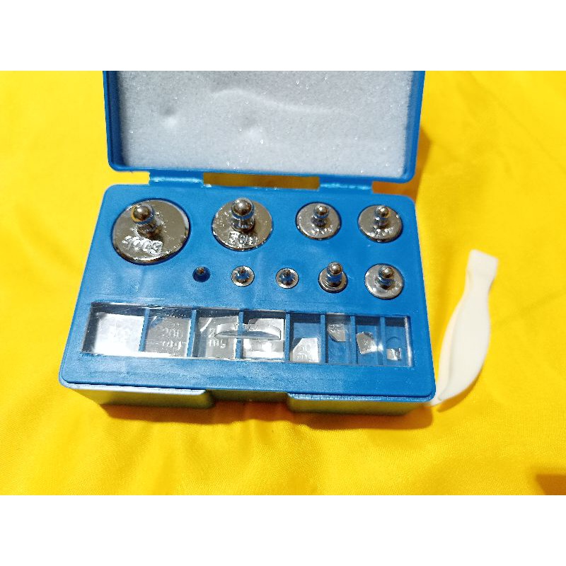 Batu Kalibrasi Timbangan Set 10mg sampai 100g