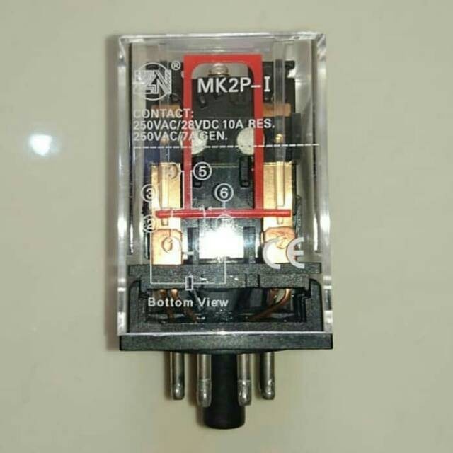 RELAY MK2P 8 PIN 10A DC 12V 12 VOLT DC 24V 24 VOLT AC 220V 220 VOLT