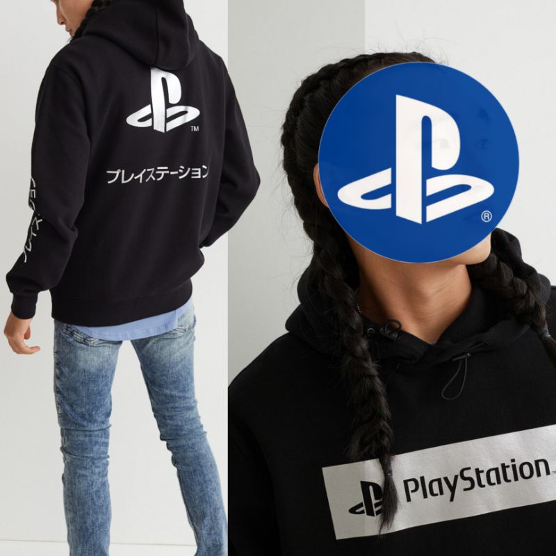 Hoodie PLAYSTATI0N (S - 6XL) Jaket sweater Fleece Bigsize Oversize Gamer Indonesia BIG SIZE XL XXL XXXL 4XL 5XL 6XL jumbo Japanese Hoodie Korean Harajuku style Hnm Hm