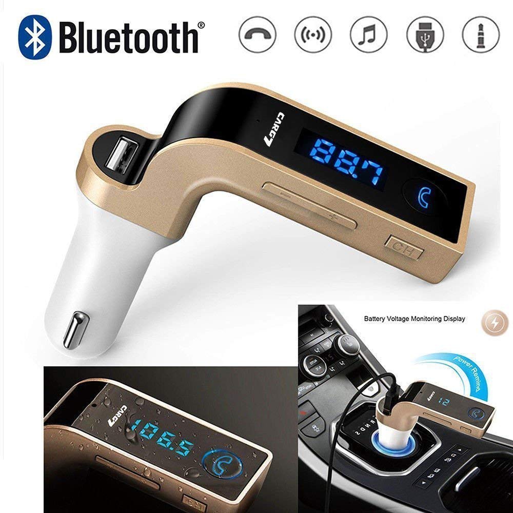 Car Charger Carg7 Bluetooth Transmitter - Audio Bluetooth Mobil - Saver Mobil - Charger Mobil Casan