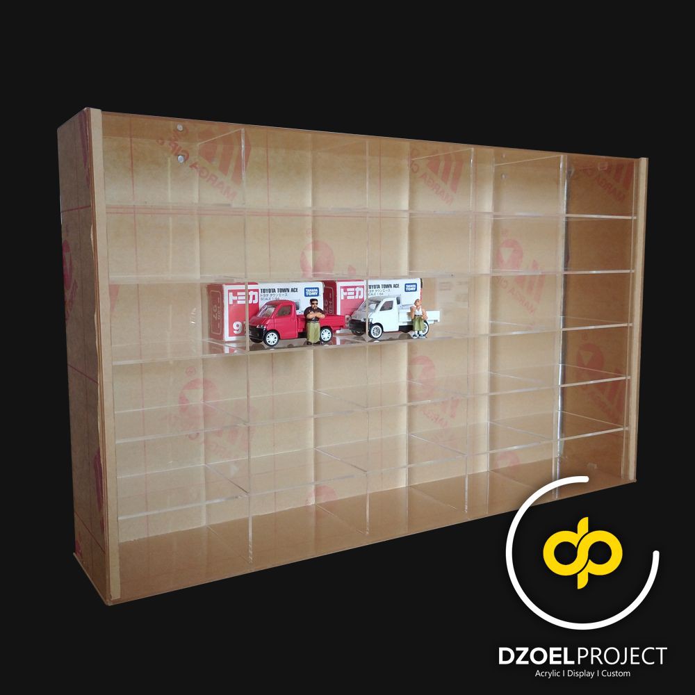 Rak Akrilik Tomica 15 pcs